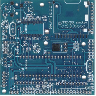 an image of the bare circuit board